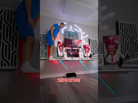 Have You Seen a Gaming Setup Float like this? #shorts