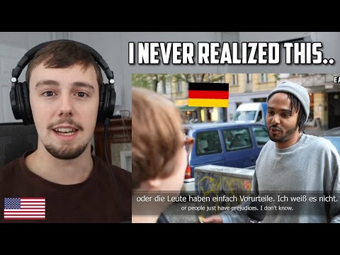 American Reacts to "Why Do Germans Stare?"