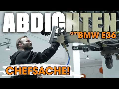 BMW E36 M3 - Wieder BESSER als NEU!? Professionelle Karosserieabdichtung