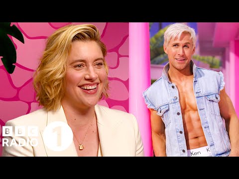 "How do you adapt a doll?!" Greta Gerwig on bringing Barbie to life & Ryan Gosling being "SUBLIME!"