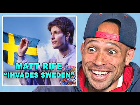 SWEDISH SCRUTINY | Matt Rife crowd work! He's hitting um back to back LOL