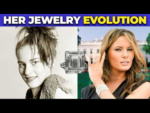 Melania Trump's JEWELRY Style Evolution From Slovenia to Fifth Avenue