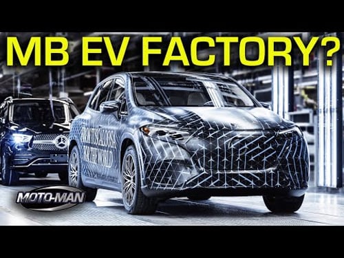 How does Mercedes turn an old car factory into an EV factory?
