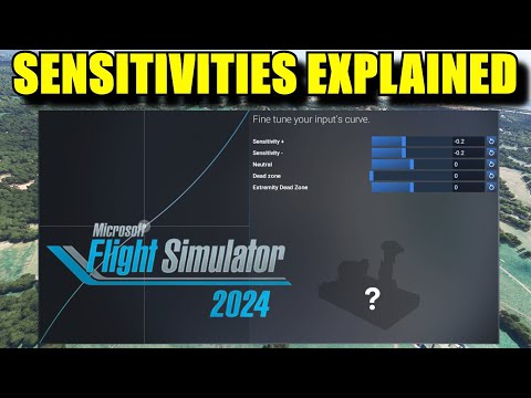 FS2024: Thorough Newbie Explanation of Sensitivities Settings | Extremity Dead-Zone, Neutral & More!