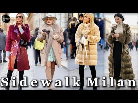 Milanese Best Winter Street Style Fashion December 2025 | 👒🧥👠 Chic & Stylish Holiday Season Outfit
