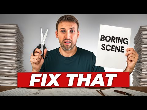 I Rewrote 50 Slow Chapters — Here's How to Fix a Boring Scene Without Cutting It