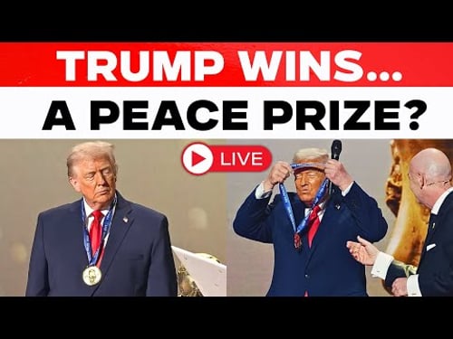 Trump LIVE | US President Donald Trump Awarded New FIFA Peace Prize | US News | Trump News LIVE