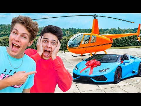 Surprising Brent Rivera With 24 gifts in 24 hours!