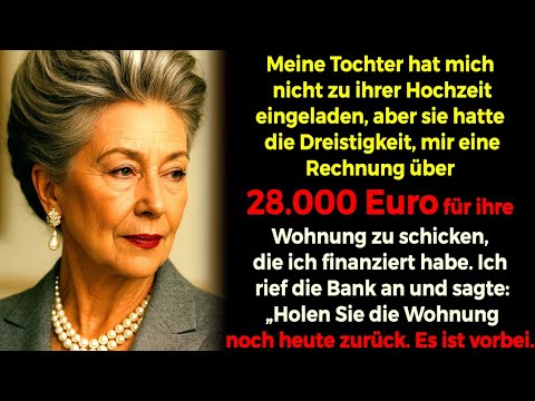 Meine Tochter Lud Mich Nicht Zur Hochzeit Ein, Doch Schickte Sie Mir Eine Rechnung Über 28 000 €
