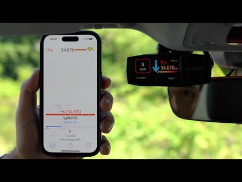 V1Driver: iOS App for Uniden R8, R4, & Radenso DS1