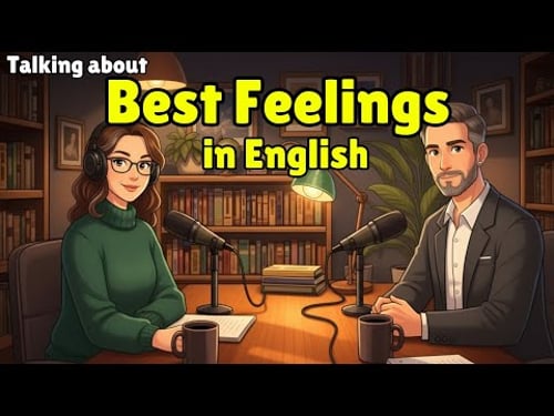 How to Talk About Your Best Feelings in English | English Conversation Practice