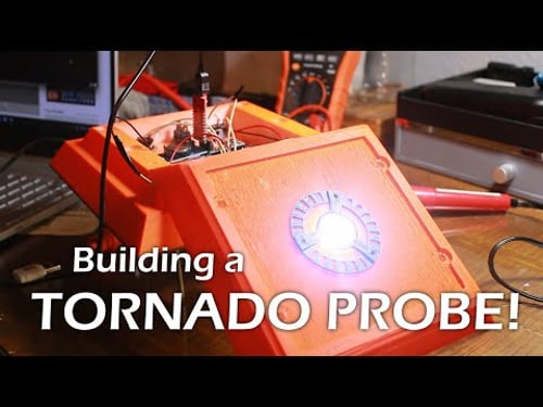 Building An ACTUAL Tornado Probe To Storm-Chase With! | Part One: Design and Construction