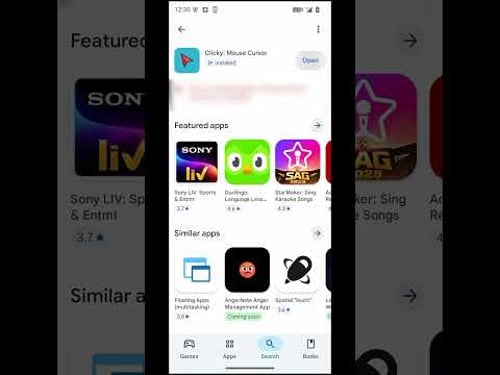 Mouse cursor on Android phone #smartphone #mouse #tutorialandroid #tech