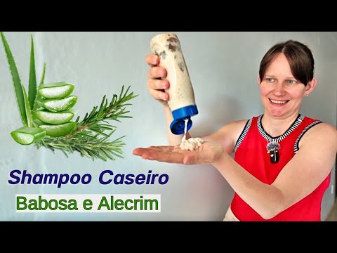 Aloe Vera and Rosemary Shampoo — Anti-hair loss, Anti-dandruff, Hydration, Shine and Growth