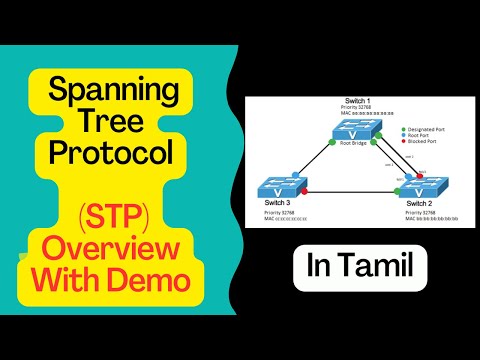 #06 Spanning Tree Protocol Explained in Tamil | What is STP in Tamil