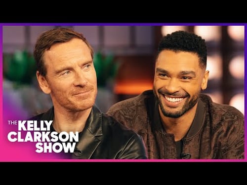 'Black Bag' Stars Michael Fassbender & Regé-Jean Page React To Punk & Metal Band Throwbacks