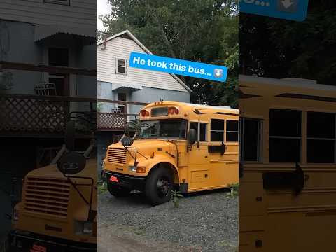 Extreme Bus Conversion: Mind-Blowing Features Revealed! #shorts