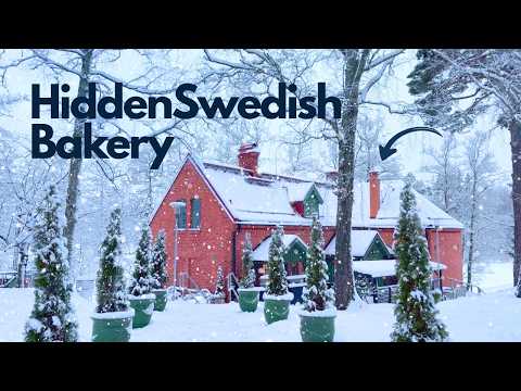 This Swedish Bakery Is Hidden in the Forest | 5AM Winter Bakery Routine