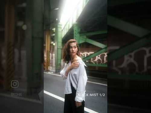 This is the Mist filter✨ #cameratricks #photography #portrait