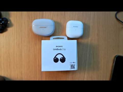 Living with the Sony LinkBuds Clip (and compared to Bose and Huawei). Best clip/cuff earbuds?