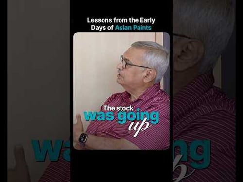 Lessons from the Early Days of Asian Paints #GovindParikh