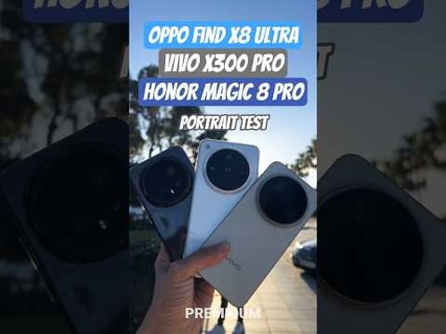 Vivo X300 Pro vs Honor Magic 8 Pro vs Oppo Find X8 Ultra in Portrait ZOOM Comparison!