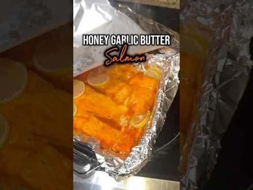 Honey Garlic Butter w| Lemon Salmon