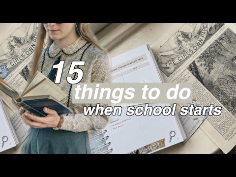 15 things to do for back to school 2022