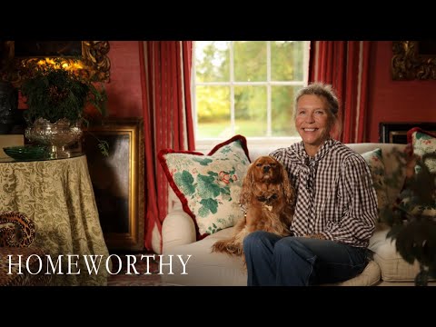 HOUSE TOUR | A British Designer’s Bold Oxfordshire Estate Filled With Decadent Color and Glamour