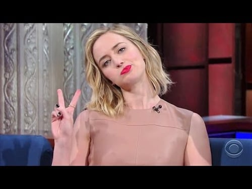 Emily Blunt Funny Moments 2016