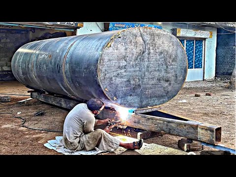 Amazing Manufacturing process of Tractor Water tank ||Making a Tractor Iron water Tanks ||