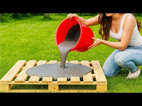 WOW. Don't throw away old pallets / Amazing Unique Garden Decoration Ideas for Recycling Old Pallets