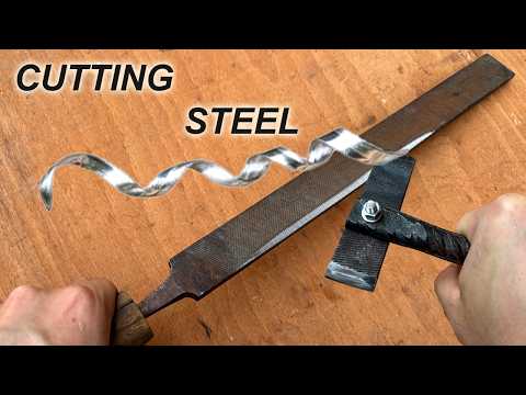 Making a Knife and the Tool for it from the same Old File