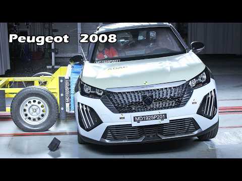 Peugeot 2008 crash test NCAP 2025 ★☆☆☆☆