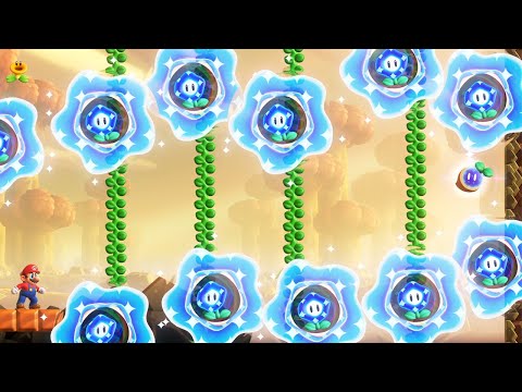 Mario Bros Wonder - 18 New Mini Levels!