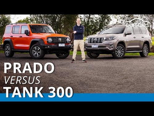 2023 GWM Tank 300 v Toyota Prado Comparison | Tough new Chinese 4x4 takes on off-road SUV champion