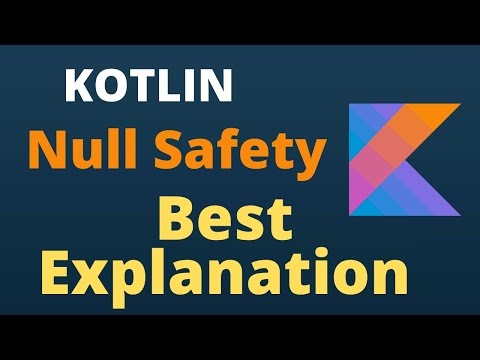 Kotlin NULL Safe Operators | Best Explanation Ever | Elvis Operator and Non Null Assertion Operators