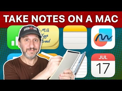 10 Ways To Take Notes On Your Mac