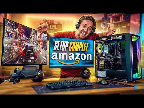 CONSTRUIRE LE SETUP LE PLUS VENDU D'AMAZON en 2024 ! (avec PC Gamer)