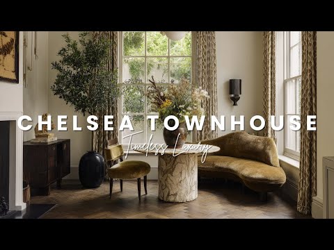 Inside a Chelsea Townhouse: Timeless Luxury Interior Design by Jake Arnold & Rose Uniacke