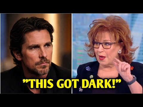 Christian Bale’s Dark Turn on The View Stunned Joy Behar