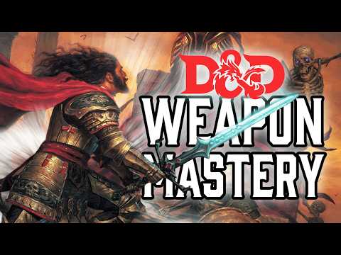 Weapon Mastery Secrets | DND 2024 Player's Handbook