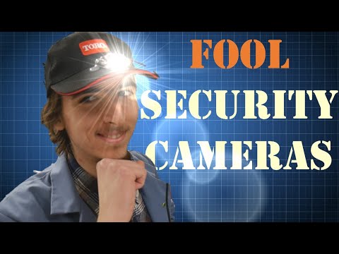 How to Fool IR Security Cameras