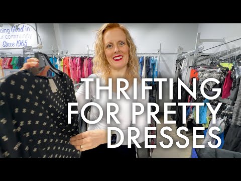 THRIFTING FOR DRESSES : THRIFT WITH ME