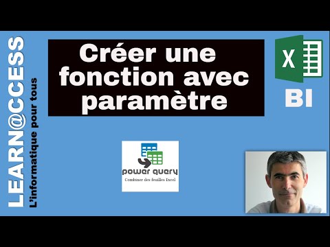 Power Query - Créer une fonction paramétrée pour automatiser vos chargements de sources.