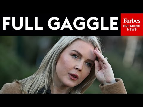 BREAKING NEWS: Karoline Leavitt Speaks To Reorters After James Comey, Letitia James Cases Dismissed