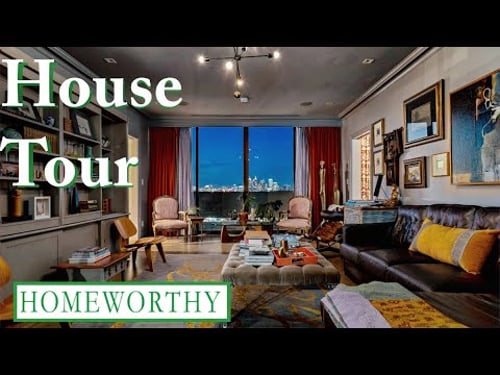 HOUSE TOUR | An Elegant, Art-Filled Condo Overlooking Atlanta's Skyline