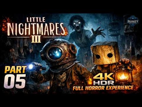 🎮 Little Nightmares III PART 05 Gameplay | 4K OLED HDR Ultra Graphics | Full Horror Experience 🔥