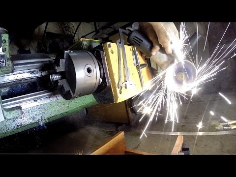 Токарь 9 уровня - отрезаю титан 25 мм