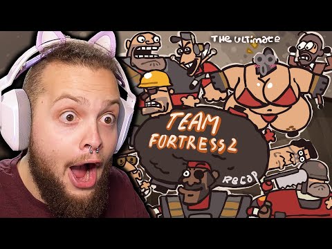 WHAT IS WRONG WITH THIS TF2 CARTOON?! (The Ultimate "Team Fortress 2" Recap Cartoon FULL REACTION)